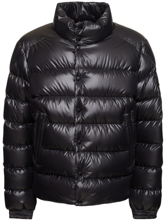 Moncler: Lule short tech down jacket - men_0 | Luisa Via Roma