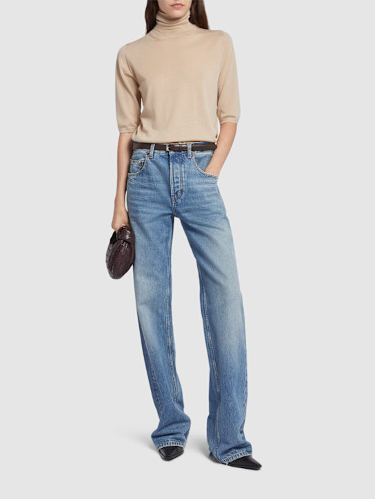 Max Mara: Cecina 3/4 sleeve wool sweater - women_1 | Luisa Via Roma