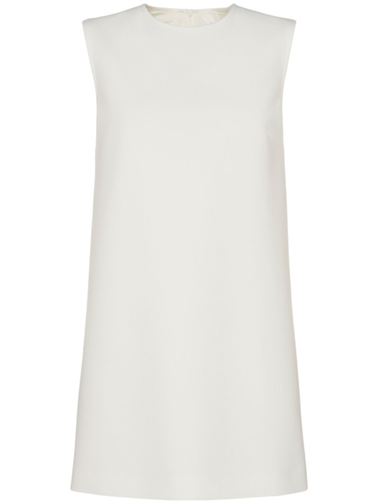 Max Mara: Fiuggi wool blend mini dress - women_0 | Luisa Via Roma