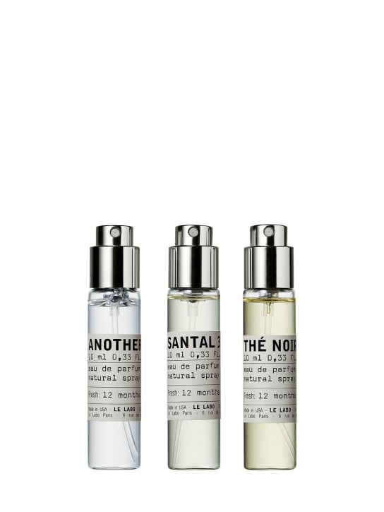 Le Labo: Eau de Parfum Travel Tube Set - Trasparente - beauty-men_0 | Luisa Via Roma