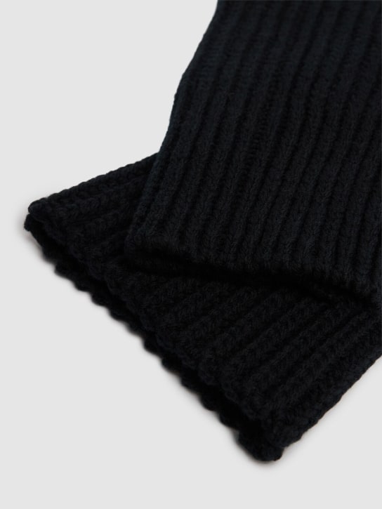 Dries Van Noten: Montoya wool cuffs - men_2 | Luisa Via Roma