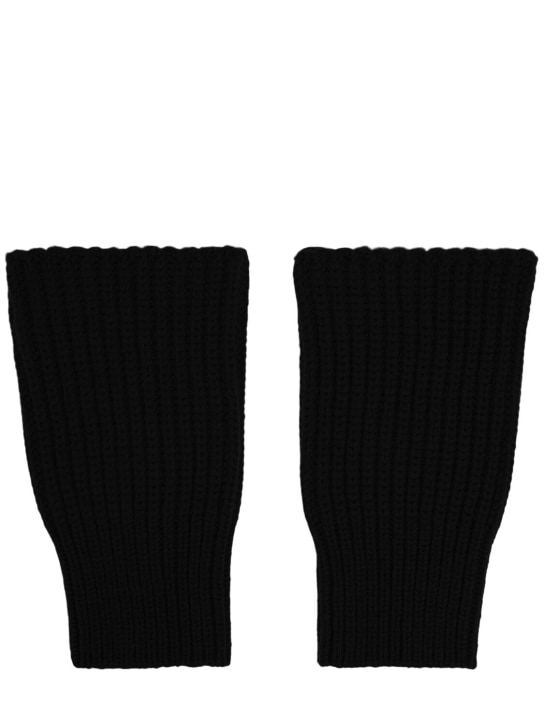 Dries Van Noten: Montoya wool cuffs - men_0 | Luisa Via Roma