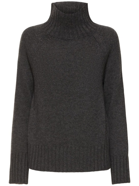 'S Max Mara: Mantova knit turtleneck sweater - Grey - women_0 | Luisa Via Roma