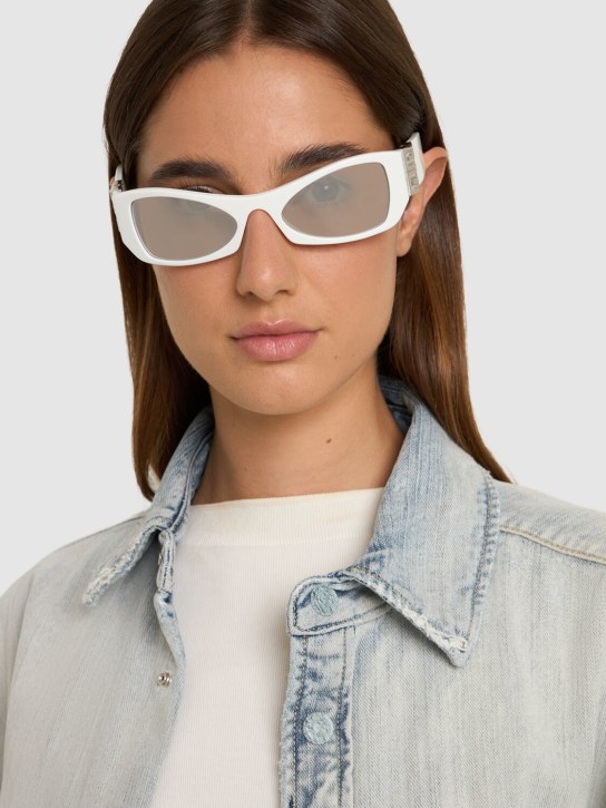 Givenchy: 4G squared sunglasses - White - men_1 | Luisa Via Roma