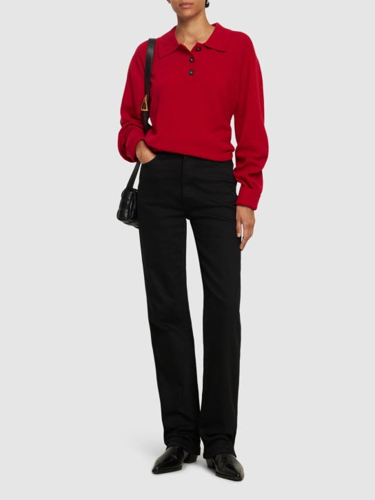 The Garment: Como wool blend knit polo sweater - women_1 | Luisa Via Roma