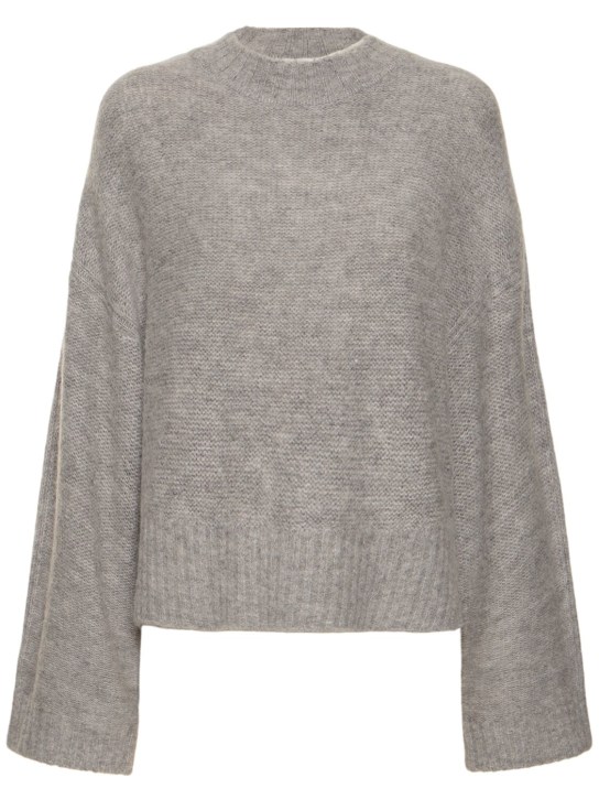 The Garment: Margrethe slit alpaca blend knit sweater - women_0 | Luisa Via Roma