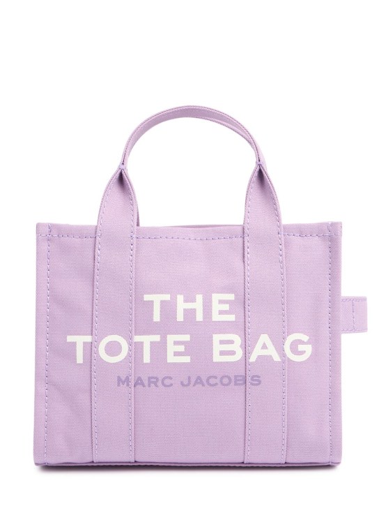 Marc Jacobs: Tasche aus Canvas „The Small Tote“ - Wisteria - women_0 | Luisa Via Roma