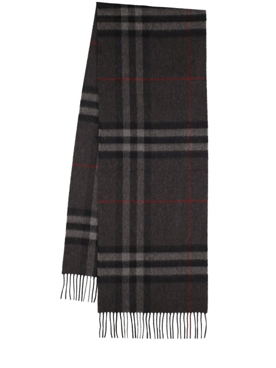 Burberry: Sciarpa in cashmere giant check - women_0 | Luisa Via Roma
