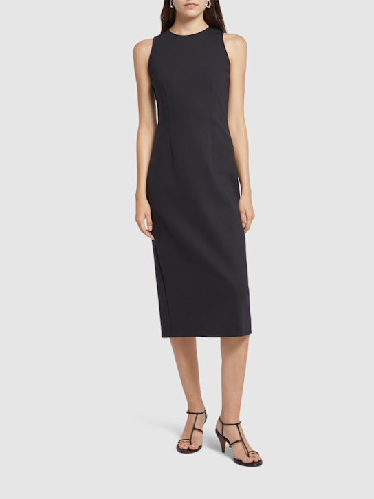 Sevres neoprene midi dress - Thumbnail 2