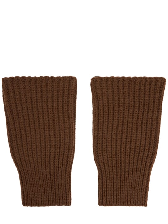 Dries Van Noten: Montoya wool cuffs - men_0 | Luisa Via Roma