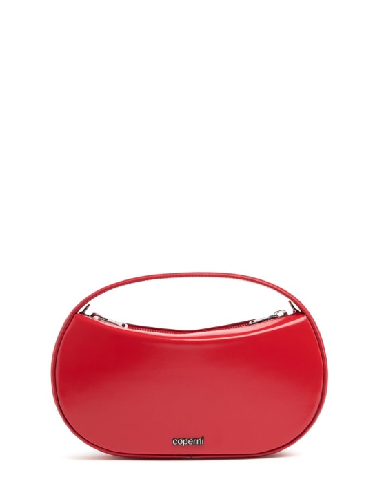 Coperni: Borsa piccola Sound Swipe in pelle - Rosso - women_0 | Luisa Via Roma