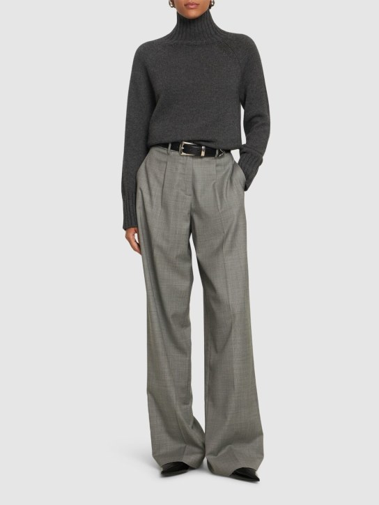 'S Max Mara: Mantova knit turtleneck sweater - Grey - women_1 | Luisa Via Roma