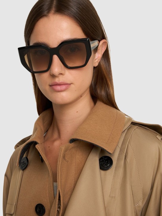 Stella McCartney: Eckige Sonnenbrille aus Acetat - women_1 | Luisa Via Roma