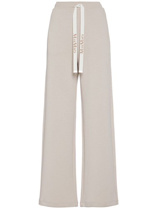 関税込 S Max Mara Bali コットンジャージーワイドパンツ Bali コットンジャージーワイドパンツ - 'S Max Mara