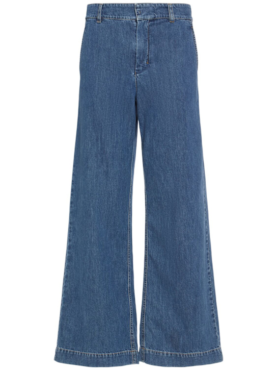 Buono flared mid-waist jeans - Thumbnail 1