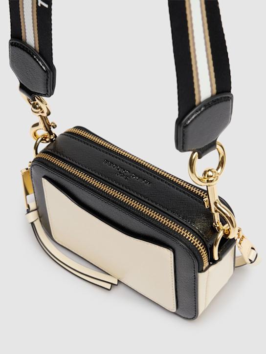 Marc Jacobs: Colorblock Snapshot leather shoulder bag - women_4 | Luisa Via Roma