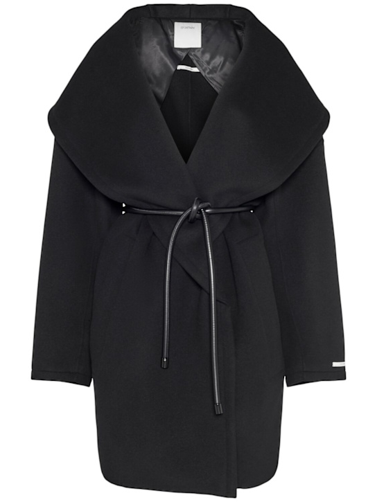 Sportmax: Luciana belted wool coat - women_0 | Luisa Via Roma