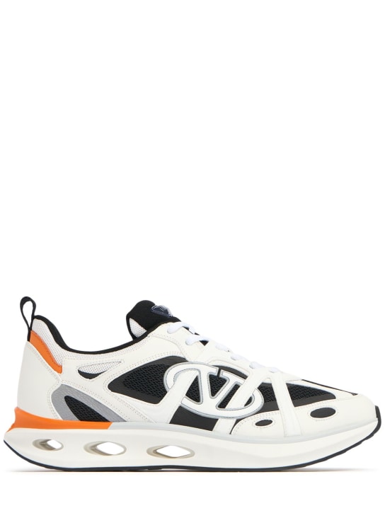 Valentino Garavani: Niedrige Sneakers mit VLogo - Bunt - men_0 | Luisa Via Roma