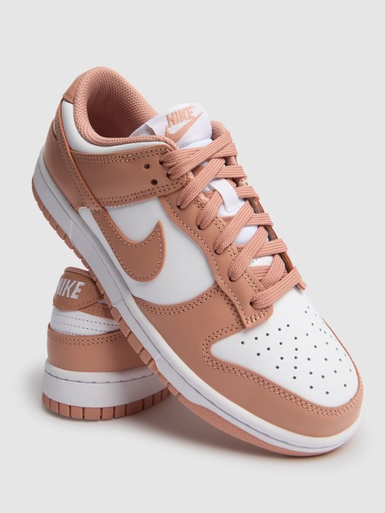 Nike: Dunk Low sneakers - White/Rose Whis - women_1 | Luisa Via Roma