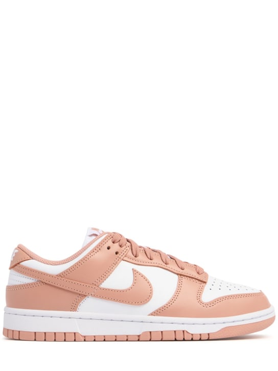 Nike: Sneakers "Dunk Low" - White/Rose Whis - women_0 | Luisa Via Roma