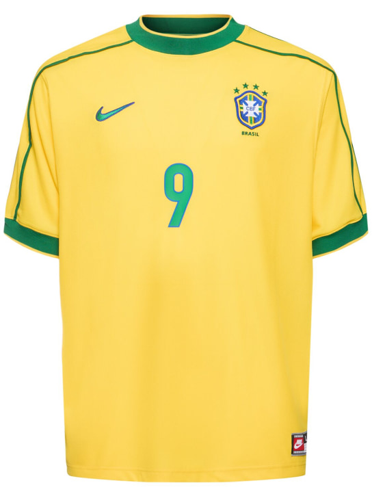 Nike: Brazil Reissue short sleeve jersey - men_0 | Luisa Via Roma