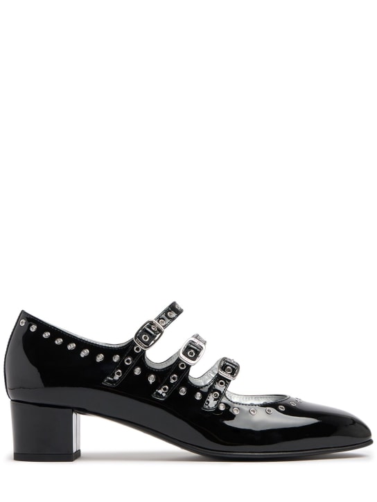 40mm Camden patent leather pumps