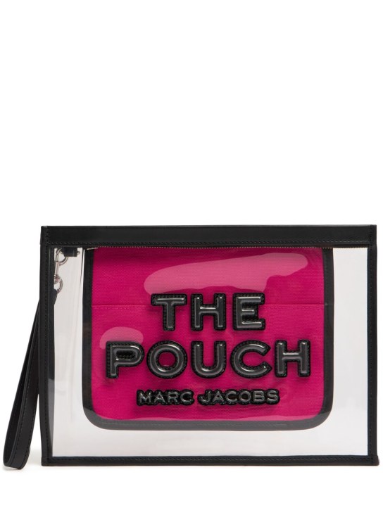 Marc Jacobs: The Large clear pouch - Black - women_0 | Luisa Via Roma