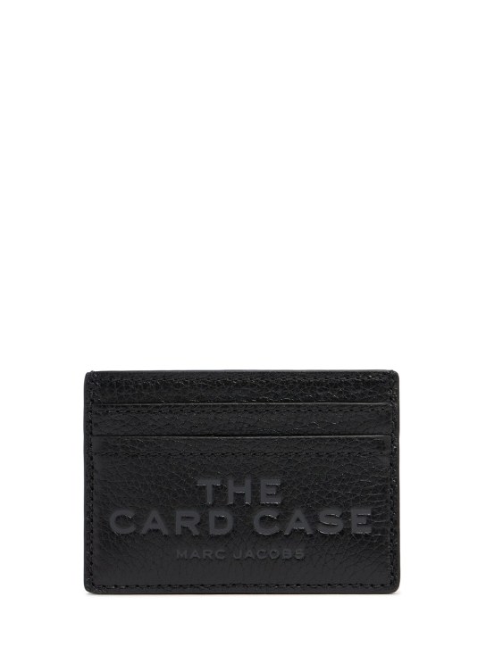 Marc Jacobs: Lederbrieftasche „The Card Case“ - Schwarz - women_0 | Luisa Via Roma