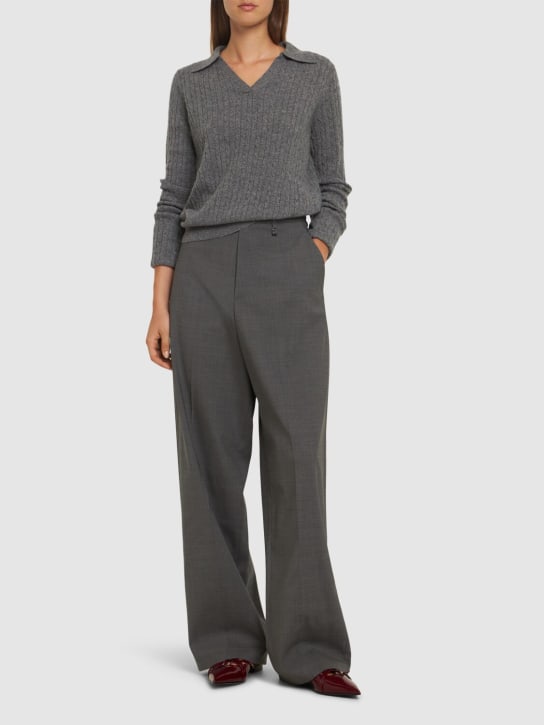 Aya Muse: Gaia knitted cashmere sweater - women_1 | Luisa Via Roma