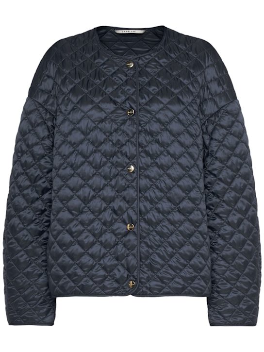 Max Mara: Luci quilted puffer jacket - women_0 | Luisa Via Roma