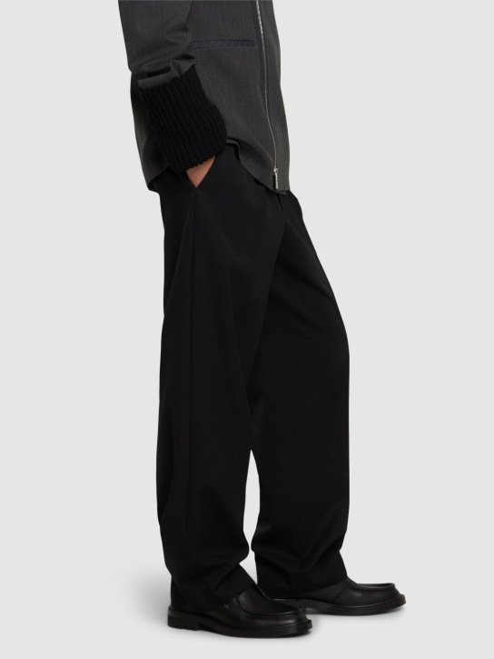 Dries Van Noten: Scarpe in pelle - men_1 | Luisa Via Roma