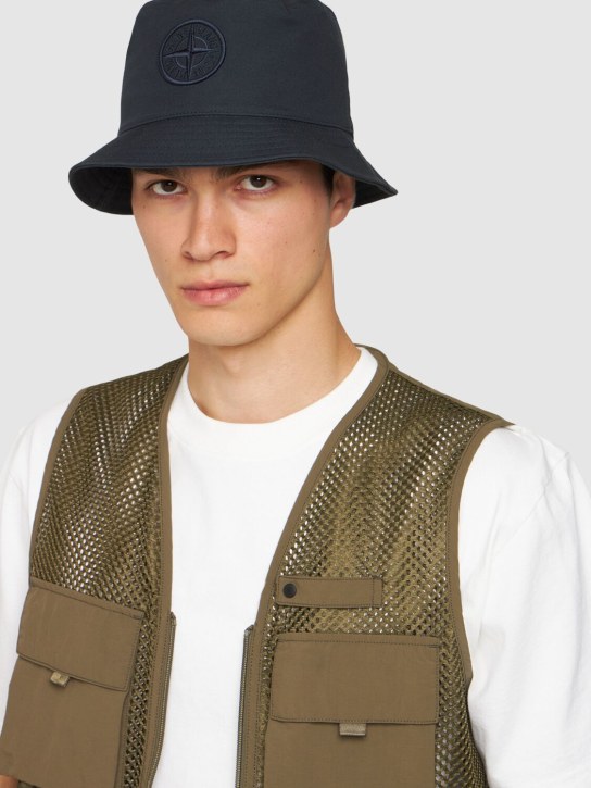 Stone Island: Bucket hat - men_1 | Luisa Via Roma