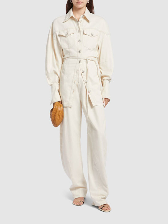 Biblios denim long jacket - Thumbnail 2