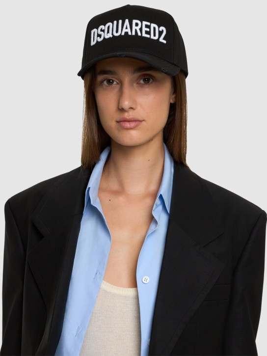 Dsquared2: Dsquared2 Technicolor baseball cap - women_1 | Luisa Via Roma