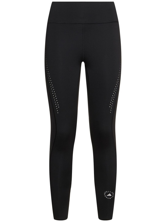 adidas By Stella McCartney: True Purpose leggings - Black - women_0 | Luisa Via Roma