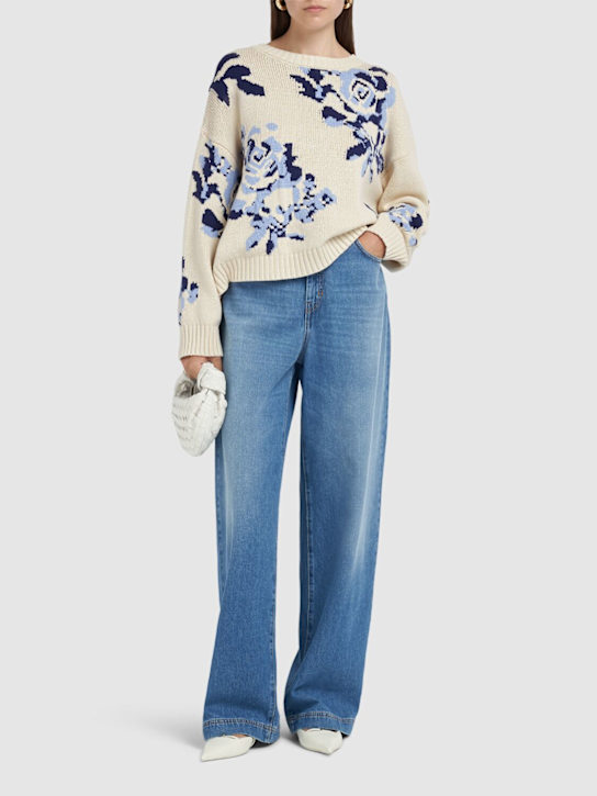 Weekend Max Mara: Fabian cotton blend sweater - women_1 | Luisa Via Roma