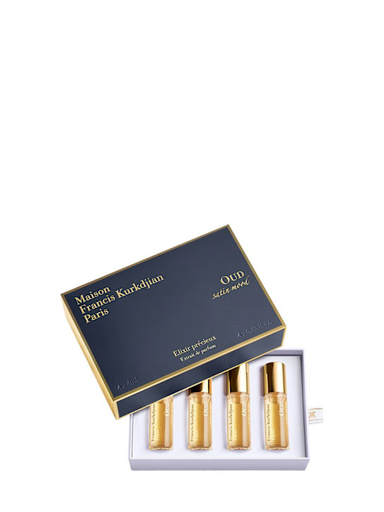 Maison Francis Kurkdjian: Set roll-on Oud Satin Mood 4 x 4ml - Trasparente - beauty-men_0 | Luisa Via Roma