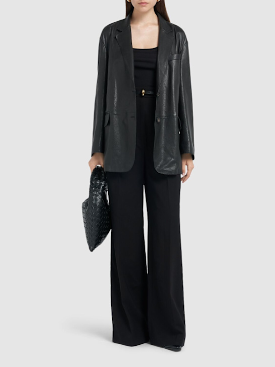 Weekend Max Mara: Marat leather jacket - women_1 | Luisa Via Roma