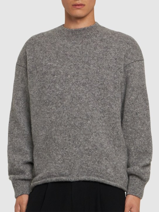Jacquemus: Le Pull Jacquemus wool blend sweatshirt - men_1 | Luisa Via Roma