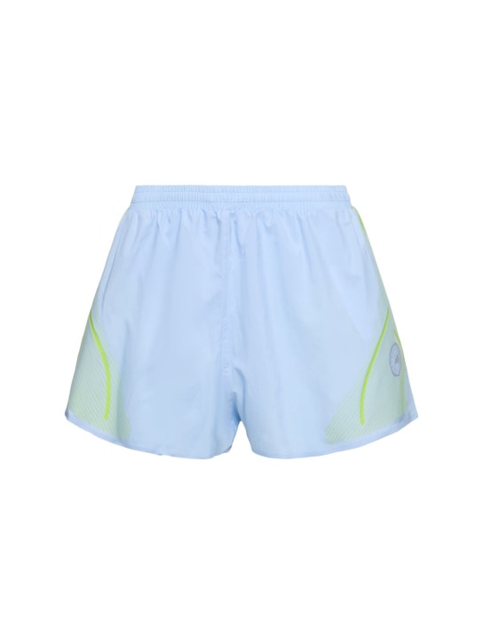 adidas By Stella McCartney: Shorts ASMC - Celeste - women_0 | Luisa Via Roma