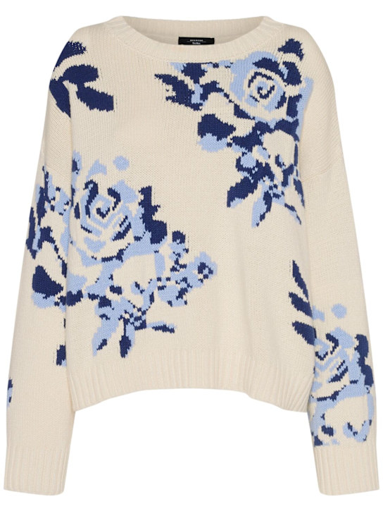 Weekend Max Mara: Fabian cotton blend sweater - women_0 | Luisa Via Roma