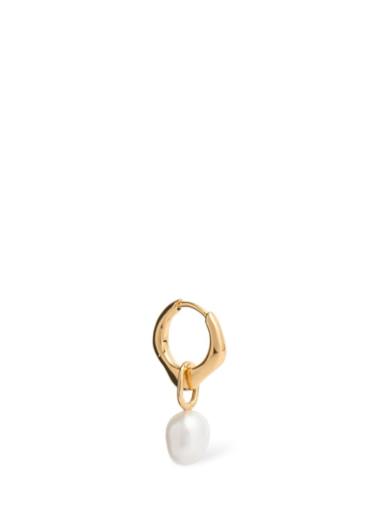 Maria Black: MONO-OHRRING „VENTO“ - Gold/Perle - women_0 | Luisa Via Roma