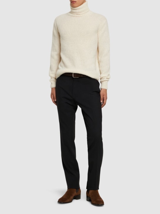 Tom Ford: Alpaca blend turtleneck sweater - men_1 | Luisa Via Roma