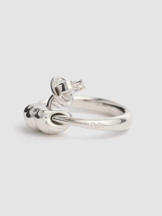 DoDo: Silver Nodo mono earring - Silver - men_3 | Luisa Via Roma