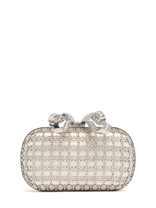 Self-portrait: Chainmail crystal clutch - women_0 | Luisa Via Roma