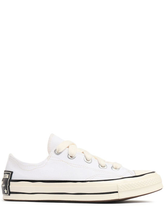 Converse: Chuck 70 Sketch low sneakers - White/Black - men_0 | Luisa Via Roma