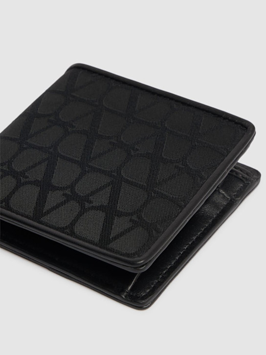 Valentino Garavani: Toile Iconographe billfold wallet - men_1 | Luisa Via Roma