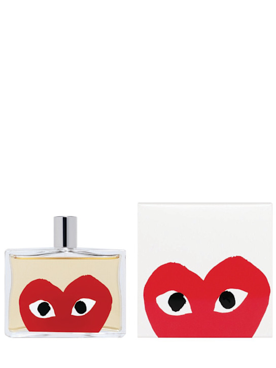 Comme Des Garçons Parfums: Eau de toilette Play Red 100ml - Trasparente - beauty-women_0 | Luisa Via Roma