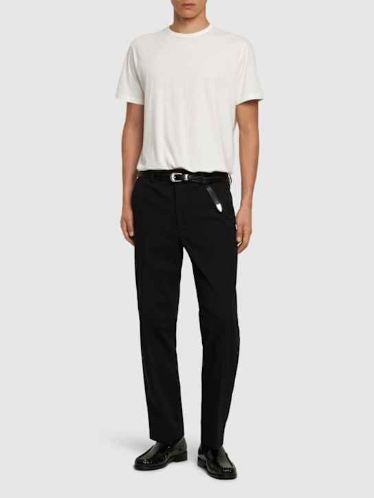 Our Legacy: New Box cotton jersey t-shirt - men_1 | Luisa Via Roma