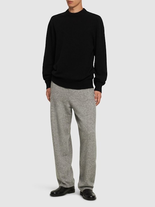 Laneus: Knitted crewneck sweater - men_1 | Luisa Via Roma